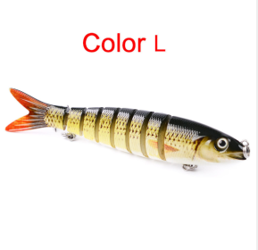 Pike Fishing Lures Artificial Multi Jointed Sections Hard Bait Trolling Pike Carp Fishing Tools - L