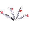 `1pc Spinner Spoon Fishing Lure; 10g 14g 21g 28g Fishing Lure Baits Treble Hook For Trout Pike Pesca; Fish Tackle - 2.68in