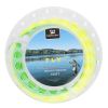 Kylebooker Fly Fishing Line with Welded Loop Floating Weight Forward Fly Lines 100FT WF 3 4 5 6 7 8 - Fluo Yellow+Fluo Green - WF4F