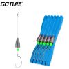Goture Texas Rig Set; Ready Rig; Finished Product; 5pcs/board - 14/1#
