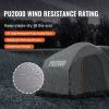 VEVOR SUV Camping Tent, 8'-8' SUV Tent Attachment for Camping with Rain Layer and Carry Bag, PU2000mm Double Layer Truck Tent, Accommodate 6-8 Person,