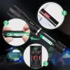 5.3oz Small & Extremely Zoomable LED Tactical Handheld Flashlight with Knife - color