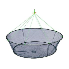 Portable Folding Casting Cage Crab Net; Fishing Net; Fishing Gear For Outdoor Fishing Shrimping Crabbing - Caliber 100cm Bottom diameter 80cm