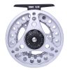 Kylebooker Fly Fishing Reel Large Arbor with Aluminum Body Fly Reel 3/4wt 5/6wt 7/8wt - Silver - 7/8wt