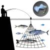 Multi Size Fishing Trap; Mesh Net With Luminous Beads For Night Shoal Fishing - 2.5-3kg Fish