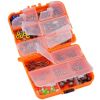 165pcs Fishing Accessories Kit With Box - Tangerine