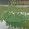 Portable Folding Casting Cage Crab Net; Fishing Net; Fishing Gear For Outdoor Fishing Shrimping Crabbing - Caliber 80cm Bottom diameter 60cm