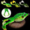 1pc Fishing Lures; Soft Frog Artificial Bait With Rotating Legs; Cool Fishing Hooks - B