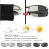 1pc Polarized Chameleon Sunglasses With Glasses Case For Outdoor Fishing; Travel Hiking Driving - Gray Frame