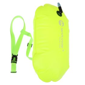 Inflatable Swim Buoy; Swim Float Bag/Airbag/tow Float/buoyancy For Open Water Swimming - Yellow