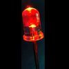 Circuits Work Warning Light Led Small Blub Glowing 2 Plug Round Head 3mm Light Emitting Diodes  - 20pcs / red/ Voltage: 2V