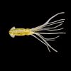 10pcs Simulation Small Squid Freshwater Lure Soft Bait; Various Colors Available - Golden