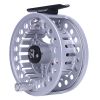 Kylebooker Fly Fishing Reel Large Arbor with Aluminum Body Fly Reel 3/4wt 5/6wt 7/8wt - Silver - 5/6wt