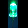 Circuits Work Warning Light Led Small Blub Glowing 2 Plug Round Head 3mm Light Emitting Diodes  - 20pcs / green / Voltage: 3V