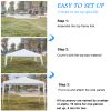 10''x10'' Patio Party Wedding Tent Canopy Heavy duty Gazebo Pavilion Event Outdoor - 10''x10''