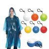 1pc Disposable Portable Raincoat; Emergency Waterproof Cover; Rain Cape For Hiking And Camping; Unisex - Random Color - Replacement Raincoat