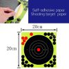 Shooting Training Targets Practice Paper - 10pcs size: 20X20cm / stick