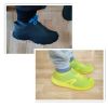 Waterproof Shoe Cover; Reusable Non-Slip Foldable Outdoor Overshoes For Rainy Days - Yellow - 8.0