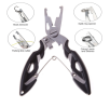 Fishing Gear Fish Lip Stainless Steel Scissors Scissors Fishing Grip Set Pliers Accessory Tool - Black