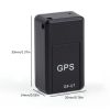 GF-07 Mini GPS Permanent Magnetic SOS Tracking Devices built in 32GB - black