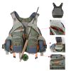 Fly Fishing Vest Pack Adjustable for Men and Women - Green
