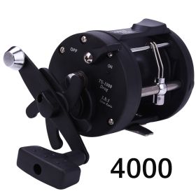 Comairon Automatic Wiring Plastic Fishing Reel (Option: 4000 right hand)
