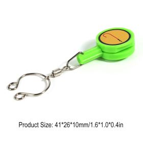 New Outdoor Fishing Tools, Hooks, Portable Fishing Gear And Tools (Option: Green-41X26X10mm)