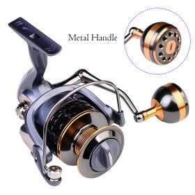 Fishing Wheel Full Metal Thread Cup Luya Spinning (Option: 7000type)