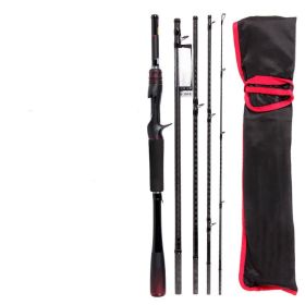 Traveling Portable Multi Section Fishing Rod (Option: S64L5)