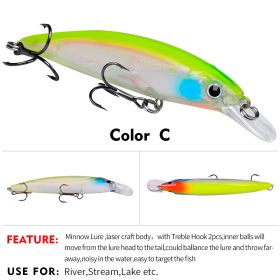 Luminous Floating Mino Biomimetic False Fish Bait (Option: Color C-9CM)