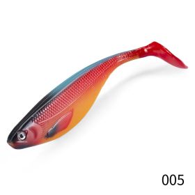 Luya T-tail Soft Bait Fish Made Of Biomimetic PVC Material (Option: 005Style 170mm35g)