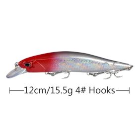 Minnow Fishing Lure 120mm 15.5g Floating Hard Bait (Option: Y2642-12cm15.5g)