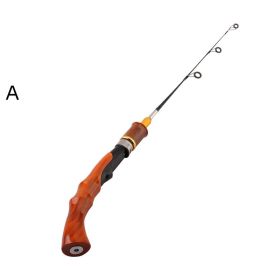 Ice Fishing Pole Outdoor Fishing Portable (Option: A-50CM)