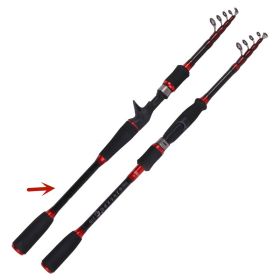 MH Shrinking Rod Straight Shank Shank Carbon Vibration Outlet Rod Fishing Tackle (Option: Gun handle-2.4)