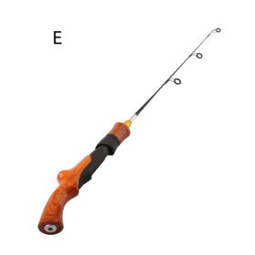 Ice Fishing Pole Outdoor Fishing Portable (Option: E-40CM)